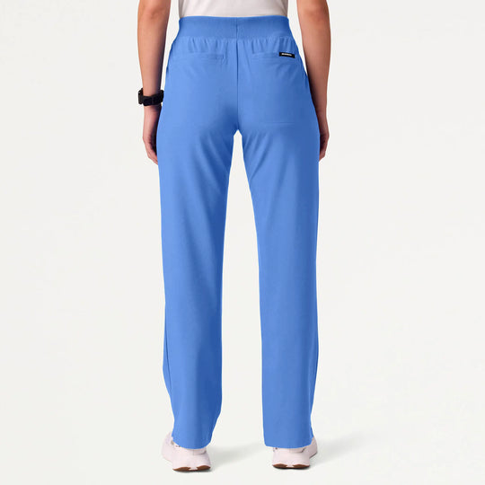 Jaanuu Scrubs Women's Xenos ULTRAlite 5-Pocket Classic Scrub Pant Ceil Blue | scrub-supply.com