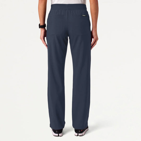 Jaanuu Scrubs Women's Xenos ULTRAlite 5-Pocket Classic Scrub Pant Carbon Gray | scrub-supply.com