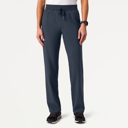 Jaanuu Scrubs Women's Xenos ULTRAlite 5-Pocket Classic Scrub Pant Carbon Gray | scrub-supply.com