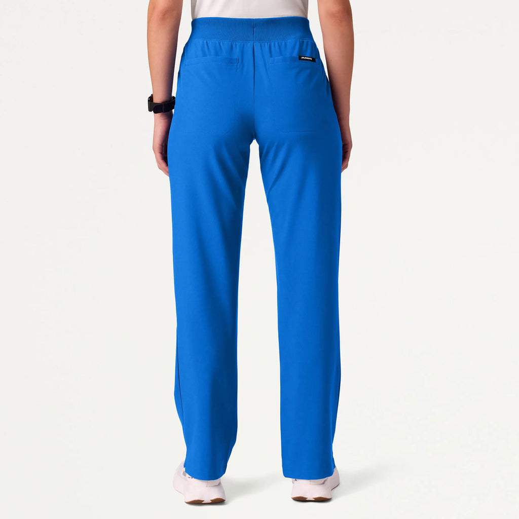 Jaanuu Scrubs Women's Xenos ULTRAlite 5-Pocket Classic Scrub Pant Royal Blue | scrub-supply.com