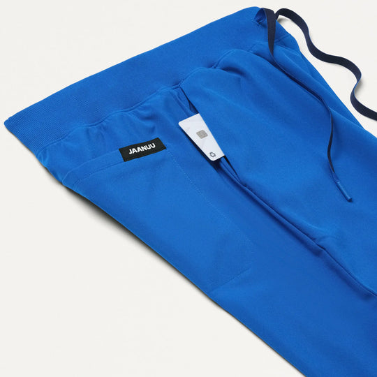 Jaanuu Scrubs Women's Xenos ULTRAlite 5-Pocket Classic Scrub Pant Royal Blue | scrub-supply.com