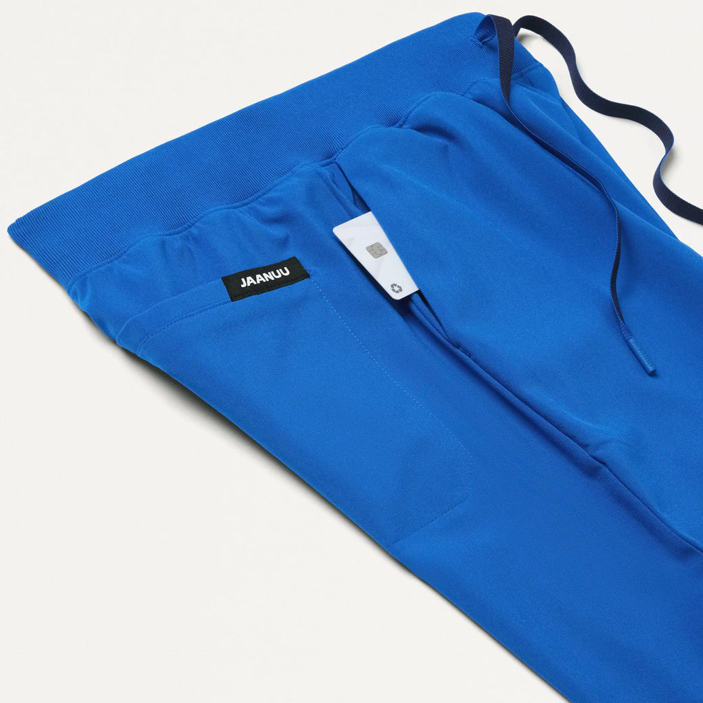 Jaanuu Scrubs Women's Xenos ULTRAlite 5-Pocket Classic Scrub Pant Royal Blue | scrub-supply.com
