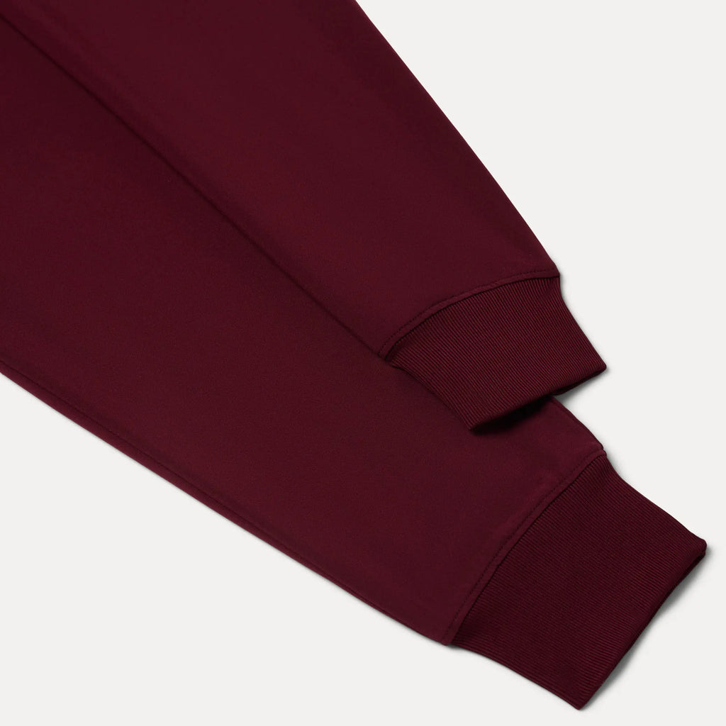 Jaanuu Scrubs Women's Silex ULTRAlite 6-Pocket Slim Scrub Jogger Burgundy | scrub-supply.com