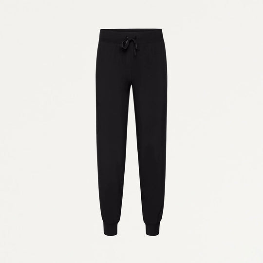 Jaanuu Scrubs Women's Silex ULTRAlite 6-Pocket Slim Scrub Jogger Black | scrub-supply.com