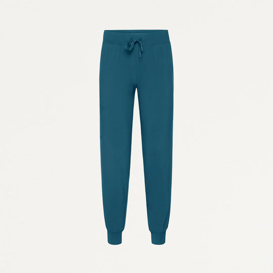 Jaanuu Scrubs Women's Silex ULTRAlite 6-Pocket Slim Scrub Jogger Caribbean Blue | scrub-supply.com