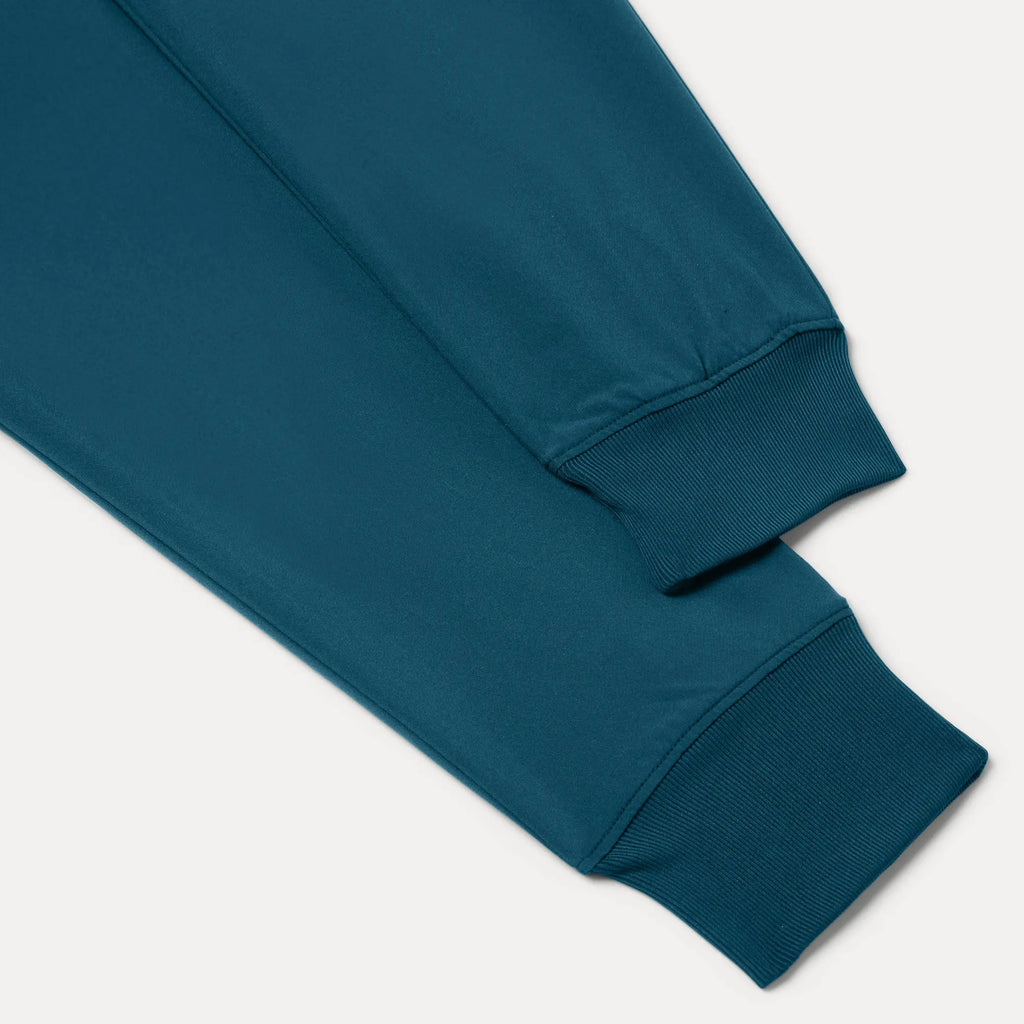 Jaanuu Scrubs Women's Silex ULTRAlite 6-Pocket Slim Scrub Jogger Caribbean Blue | scrub-supply.com