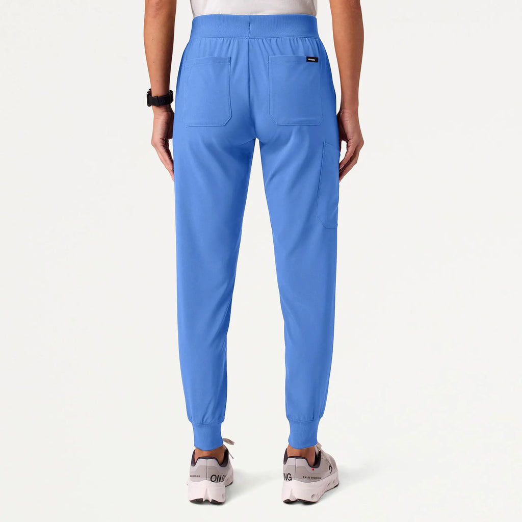 Jaanuu Scrubs Women's Silex ULTRAlite 6-Pocket Slim Scrub Jogger Ceil Blue | scrub-supply.com