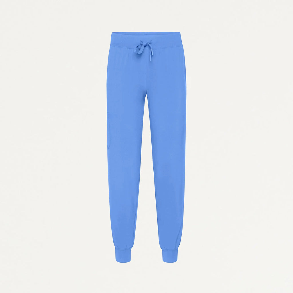 Jaanuu Scrubs Women's Silex ULTRAlite 6-Pocket Slim Scrub Jogger Ceil Blue | scrub-supply.com