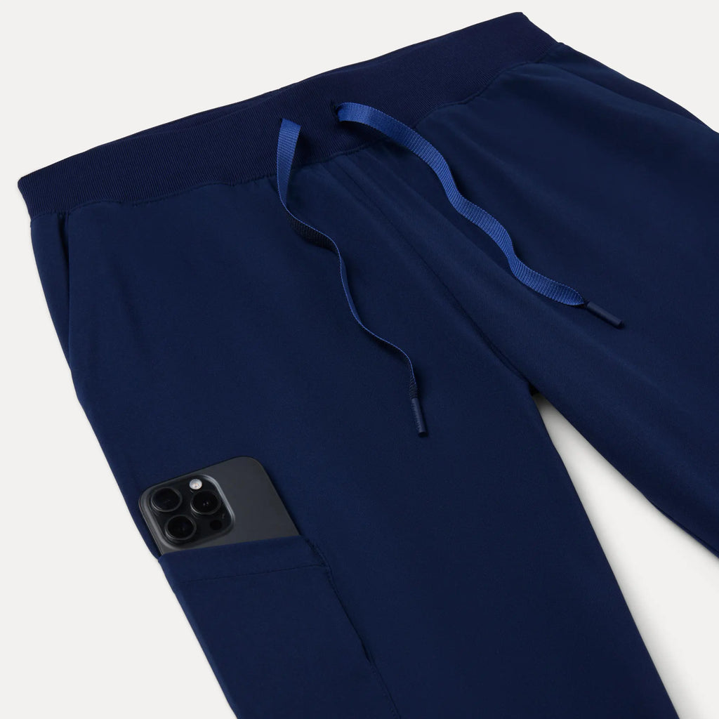 Jaanuu Scrubs Women's Silex ULTRAlite 6-Pocket Slim Scrub Jogger Midnight Navy | scrub-supply.com