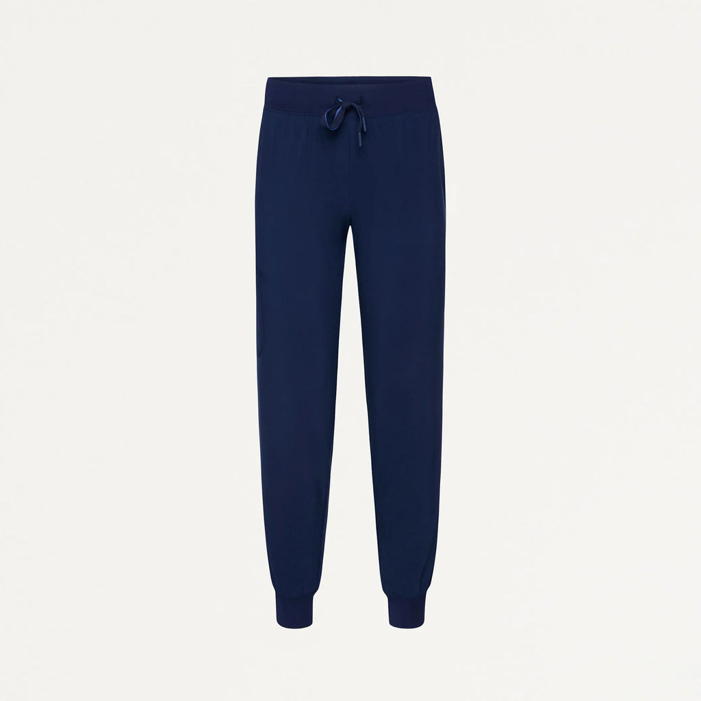 Jaanuu Scrubs Women's Silex ULTRAlite 6-Pocket Slim Scrub Jogger Midnight Navy | scrub-supply.com