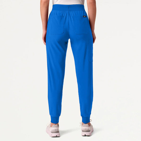 Jaanuu Scrubs Women's Silex ULTRAlite 6-Pocket Slim Scrub Jogger Royal Blue | scrub-supply.com