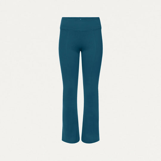 Jaanuu Scrubs Women's Ivy UltraSOFT Yoga Scrub Pant Caribbean Blue | scrub-supply.com