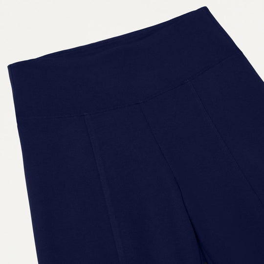 Jaanuu Scrubs Women's Ivy UltraSOFT Yoga Scrub Pant Midnight Navy | scrub-supply.com