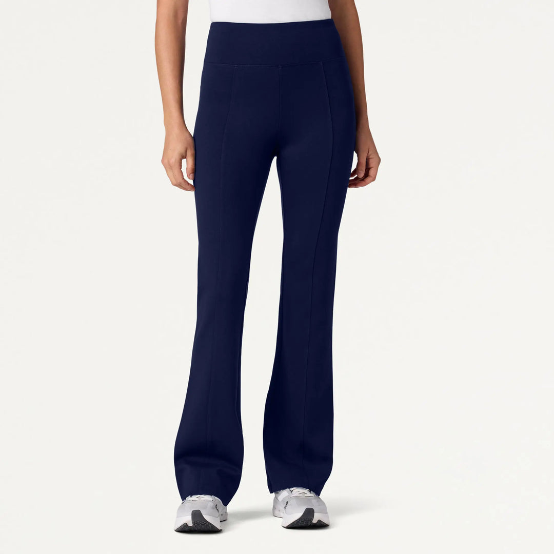 Jaanuu Scrubs Women's Ivy UltraSOFT Yoga Scrub Pant Midnight Navy | scrub-supply.com