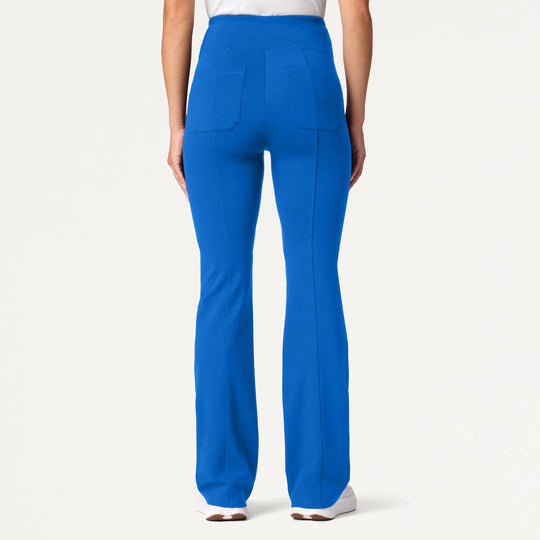 Jaanuu Scrubs Women's Ivy UltraSOFT Yoga Scrub Pant Royal Blue | scrub-supply.com