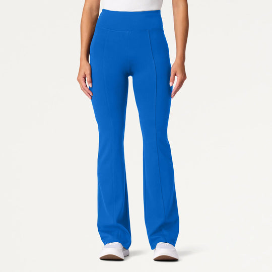 Jaanuu Scrubs Women's Ivy UltraSOFT Yoga Scrub Pant Royal Blue | scrub-supply.com