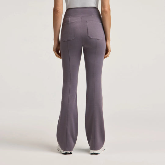 Jaanuu Scrubs Women's Ivy Yoga Scrub Pant Titanium | scrub-supply.com