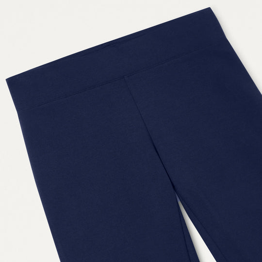 Jaanuu Scrubs Women's Nyla Super-Flare Scrub Pant Midnight Navy | scrub-supply.com