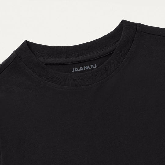 Jaanuu Scrubs Women's Regenˣ Cotton Underscrub Black | scrub-supply.com