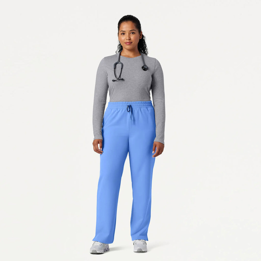 Jaanuu Scrubs Women's Regenˣ Cotton Underscrub Heather Gray | scrub-supply.com