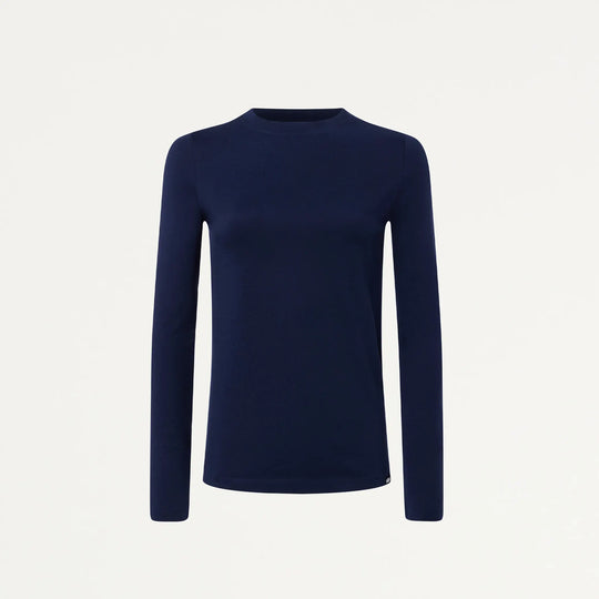 Jaanuu Scrubs Women's Regenˣ Cotton Underscrub Midnight Navy | scrub-supply.com