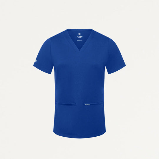 Jaanuu Scrubs Women's Cesi Slim ULTRAsoft Scrub Top Galaxy | scrub-supply.com
