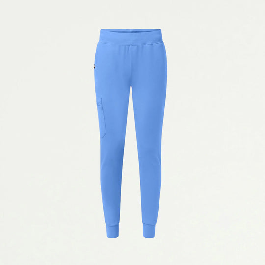 Jaanuu Scrubs Women's Rubi Slim ULTRAsoft Scrub Jogger Ceil Blue | scrub-supply.com
