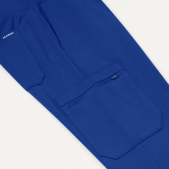 Jaanuu Scrubs Women's Rubi Slim ULTRAsoft Scrub Jogger Galaxy | scrub-supply.com