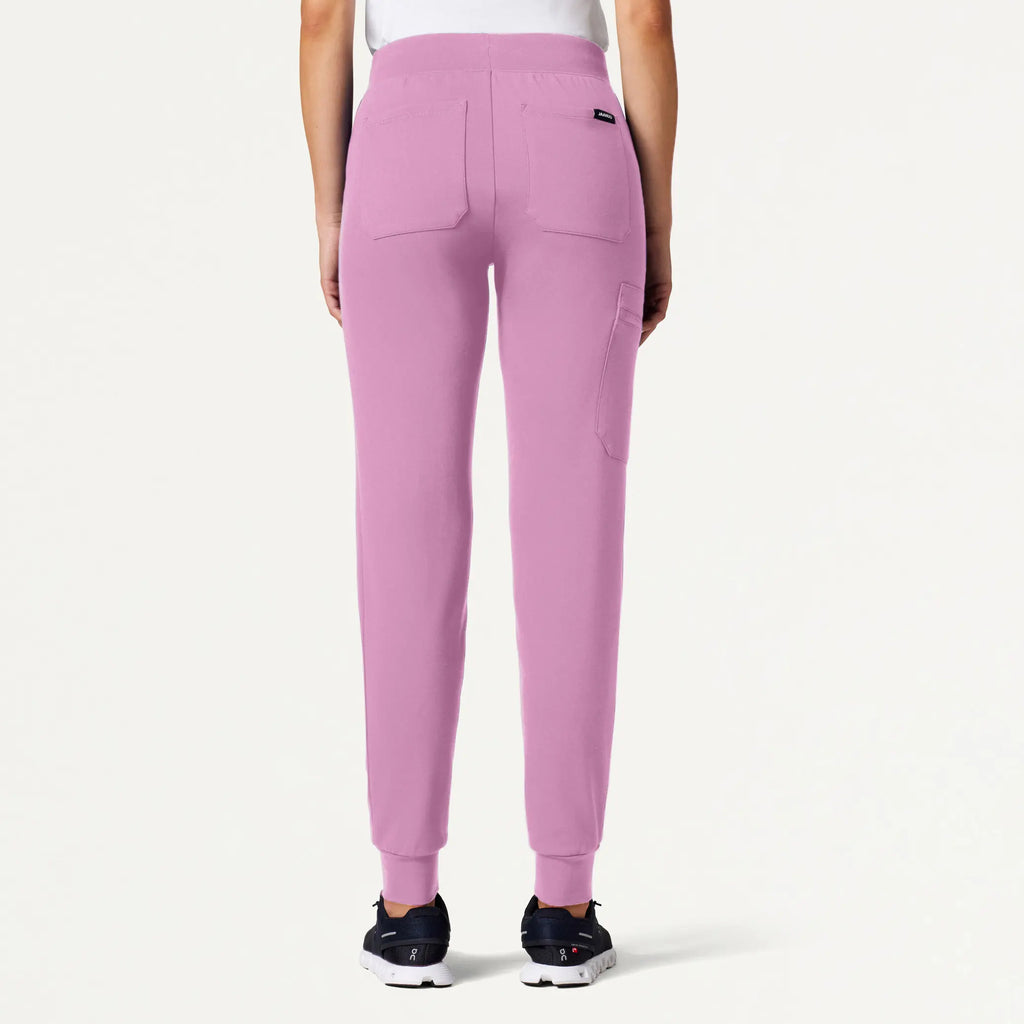 Jaanuu Scrubs Women's Rubi Slim ULTRAsoft Scrub Jogger Light Magenta | scrub-supply.com