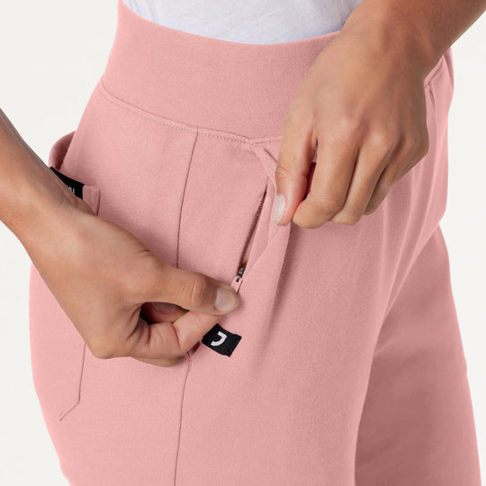 Jaanuu Scrubs Women's Rubi Slim ULTRAsoft Scrub Jogger Mauve | scrub-supply.com