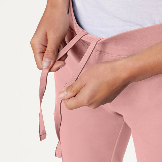 Jaanuu Scrubs Women's Rubi Slim ULTRAsoft Scrub Jogger Mauve | scrub-supply.com