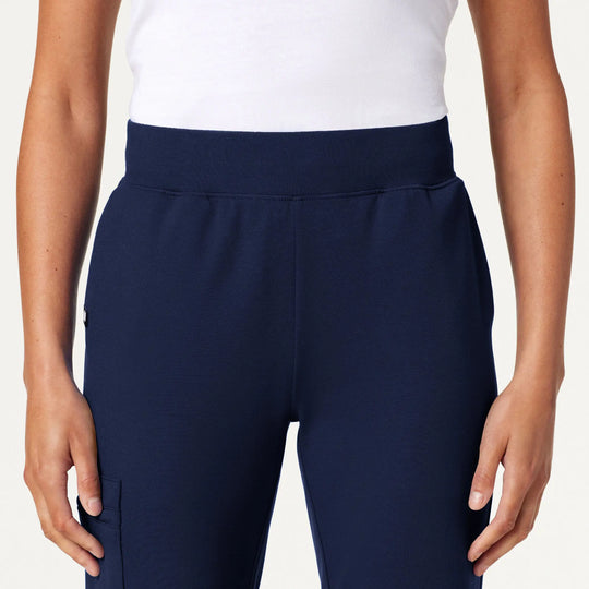 Jaanuu Scrubs Women's Rubi Slim ULTRAsoft Scrub Jogger Midnight Navy | scrub-supply.com