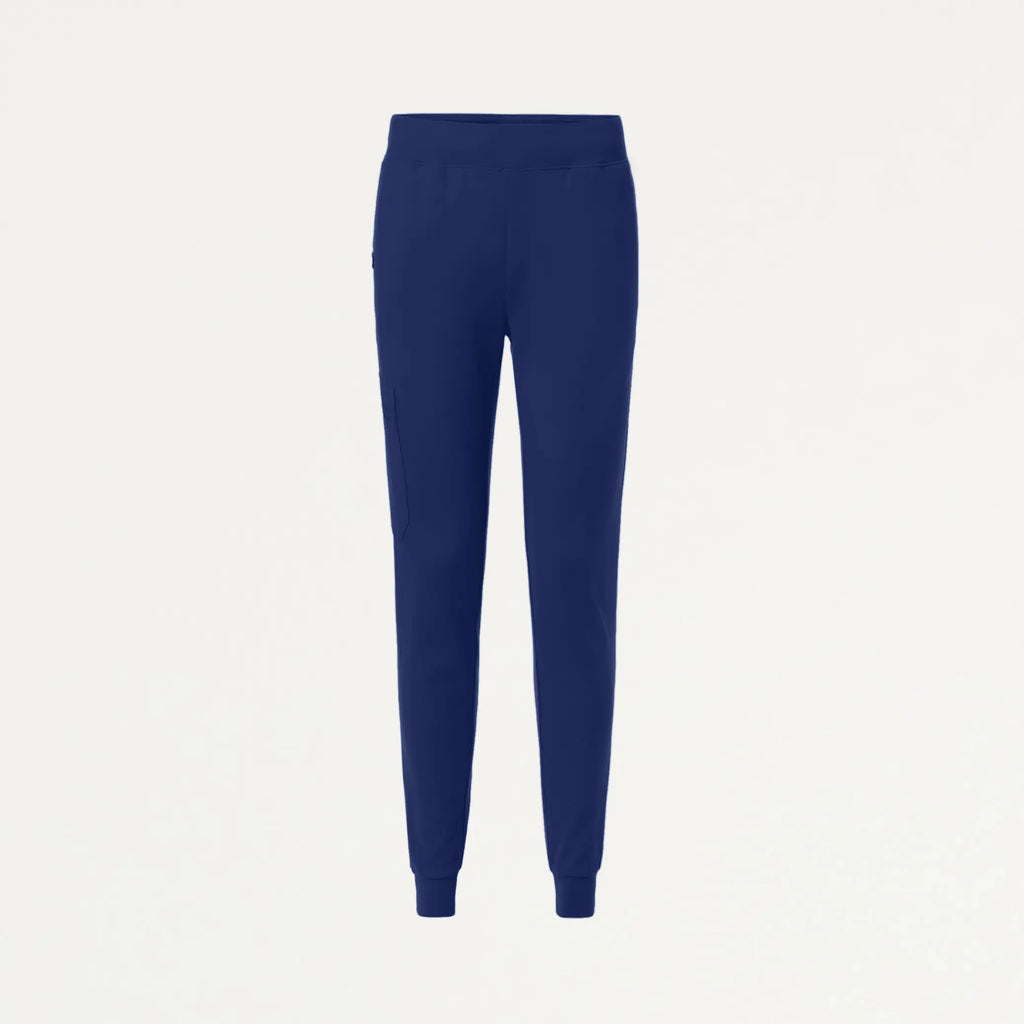 Jaanuu Scrubs Women's Rubi Slim ULTRAsoft Scrub Jogger Navy Blue | scrub-supply.com