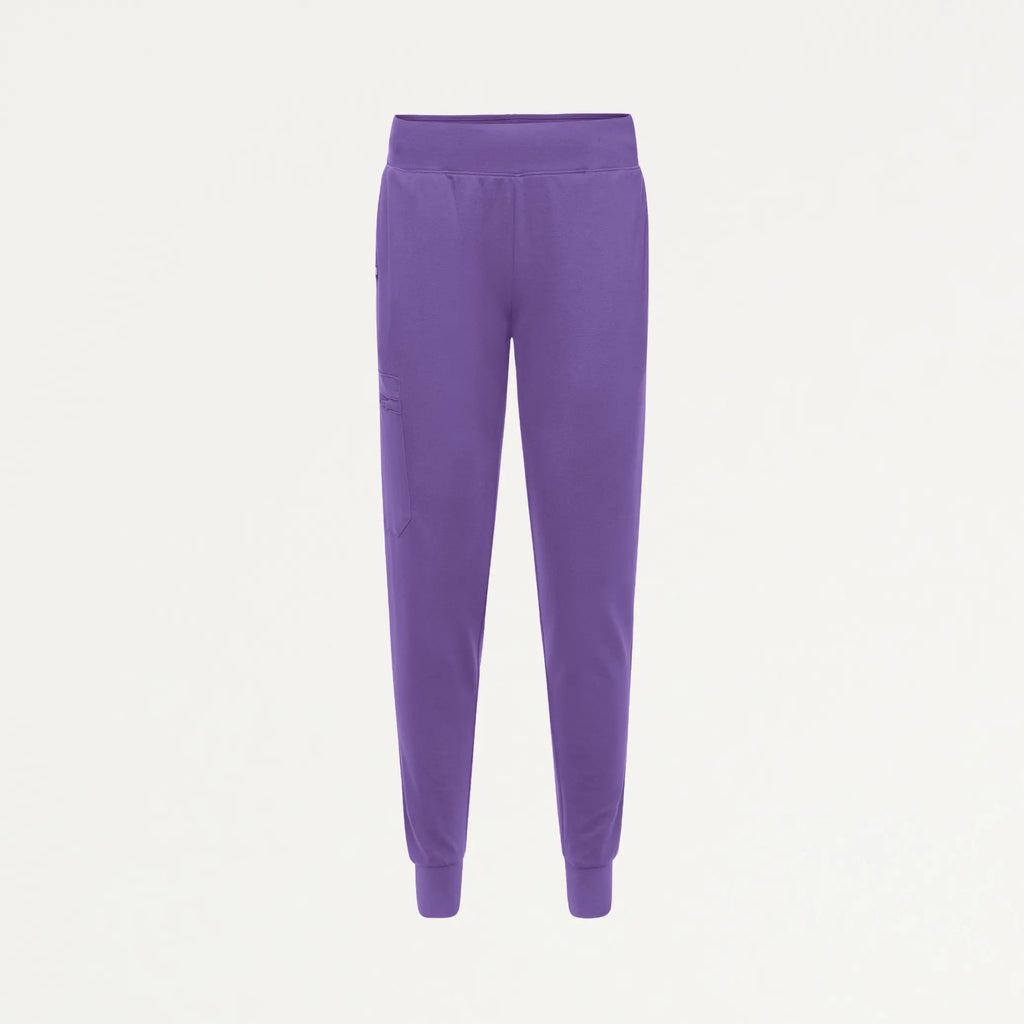 Jaanuu Scrubs Women's Rubi Slim ULTRAsoft Scrub Jogger Violet | scrub-supply.com