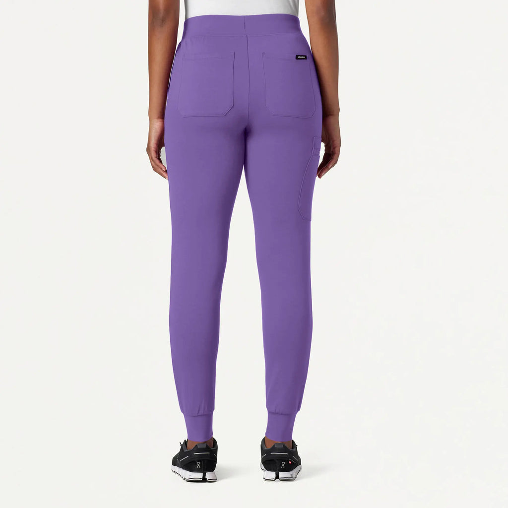 Jaanuu Scrubs Women's Rubi Slim ULTRAsoft Scrub Jogger Violet | scrub-supply.com