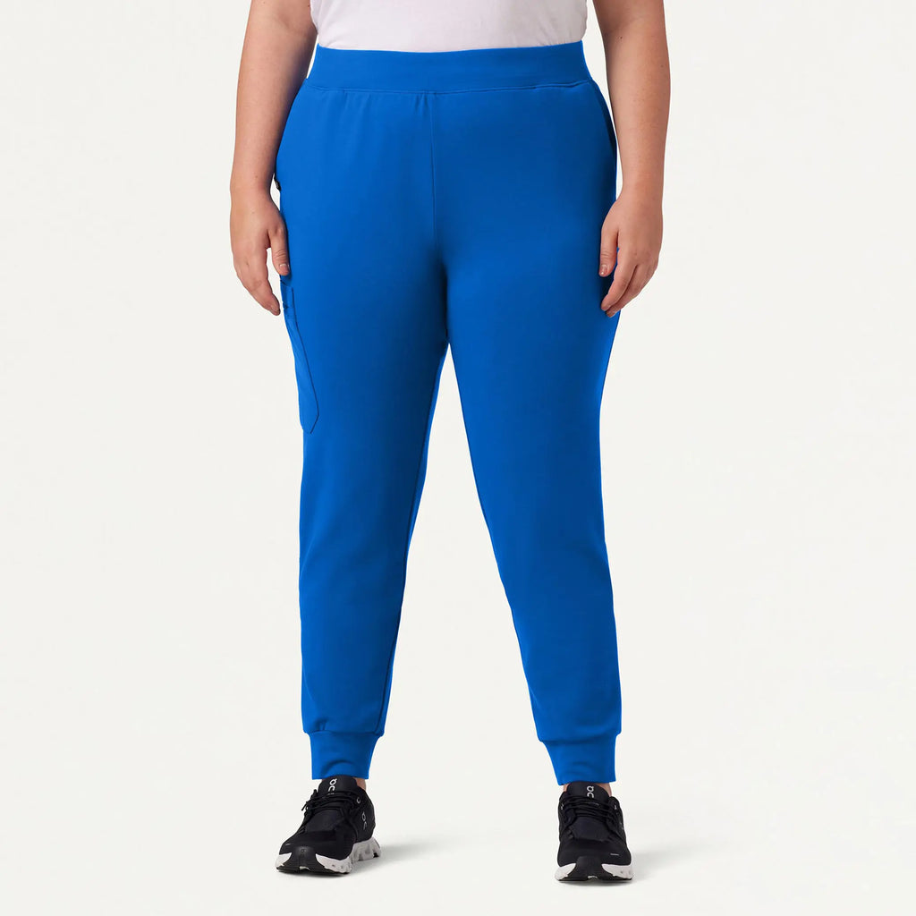 Jaanuu Scrubs Women's Rubi Slim ULTRAsoft Scrub Jogger Royal Blue | scrub-supply.com