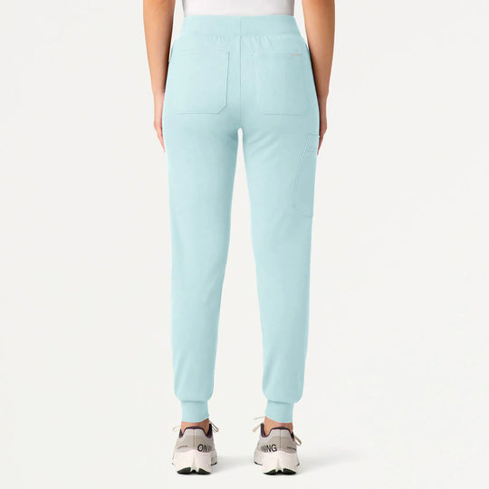 Jaanuu Scrubs Women's Rubi Slim ULTRAsoft Scrub Jogger Sky Blue | scrub-supply.com