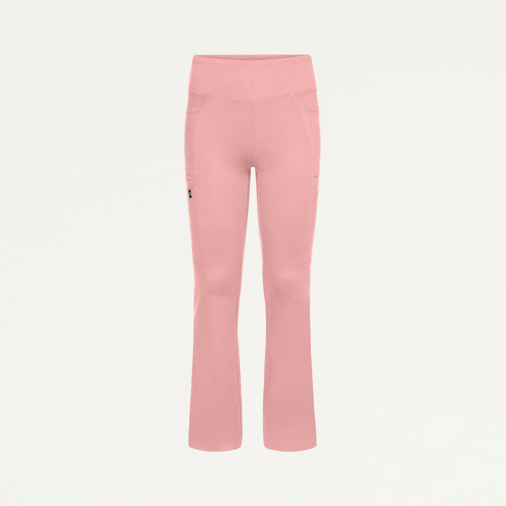 Jaanuu Scrubs Women's Perri ULTRAsoft Yoga Scrub Pant Mauve | scrub-supply.com