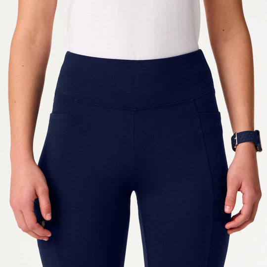 Jaanuu Scrubs Women's Perri ULTRAsoft Yoga Scrub Pant Midnight Navy | scrub-supply.com