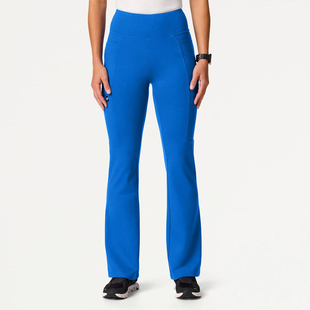Jaanuu Scrubs Women's Perri ULTRAsoft Yoga Scrub Pant Royal Blue | scrub-supply.com