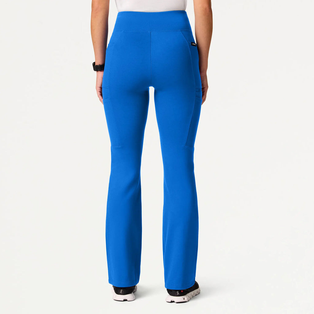 Jaanuu Scrubs Women's Perri ULTRAsoft Yoga Scrub Pant Royal Blue | scrub-supply.com