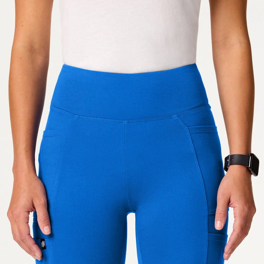 Jaanuu Scrubs Women's Perri ULTRAsoft Yoga Scrub Pant Royal Blue | scrub-supply.com