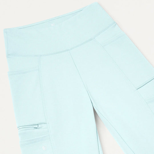 Jaanuu Scrubs Women's Perri ULTRAsoft Yoga Scrub Pant Sky Blue | scrub-supply.com