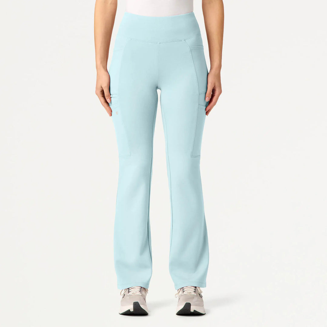 Jaanuu Scrubs Women's Perri ULTRAsoft Yoga Scrub Pant Sky Blue | scrub-supply.com