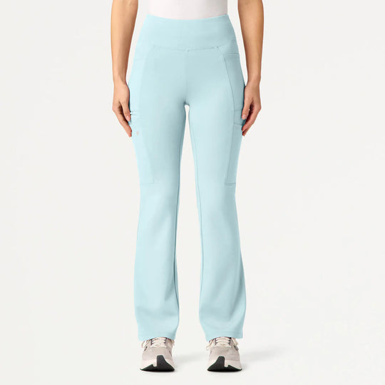 Jaanuu Scrubs Women's Perri ULTRAsoft Yoga Scrub Pant Sky Blue | scrub-supply.com