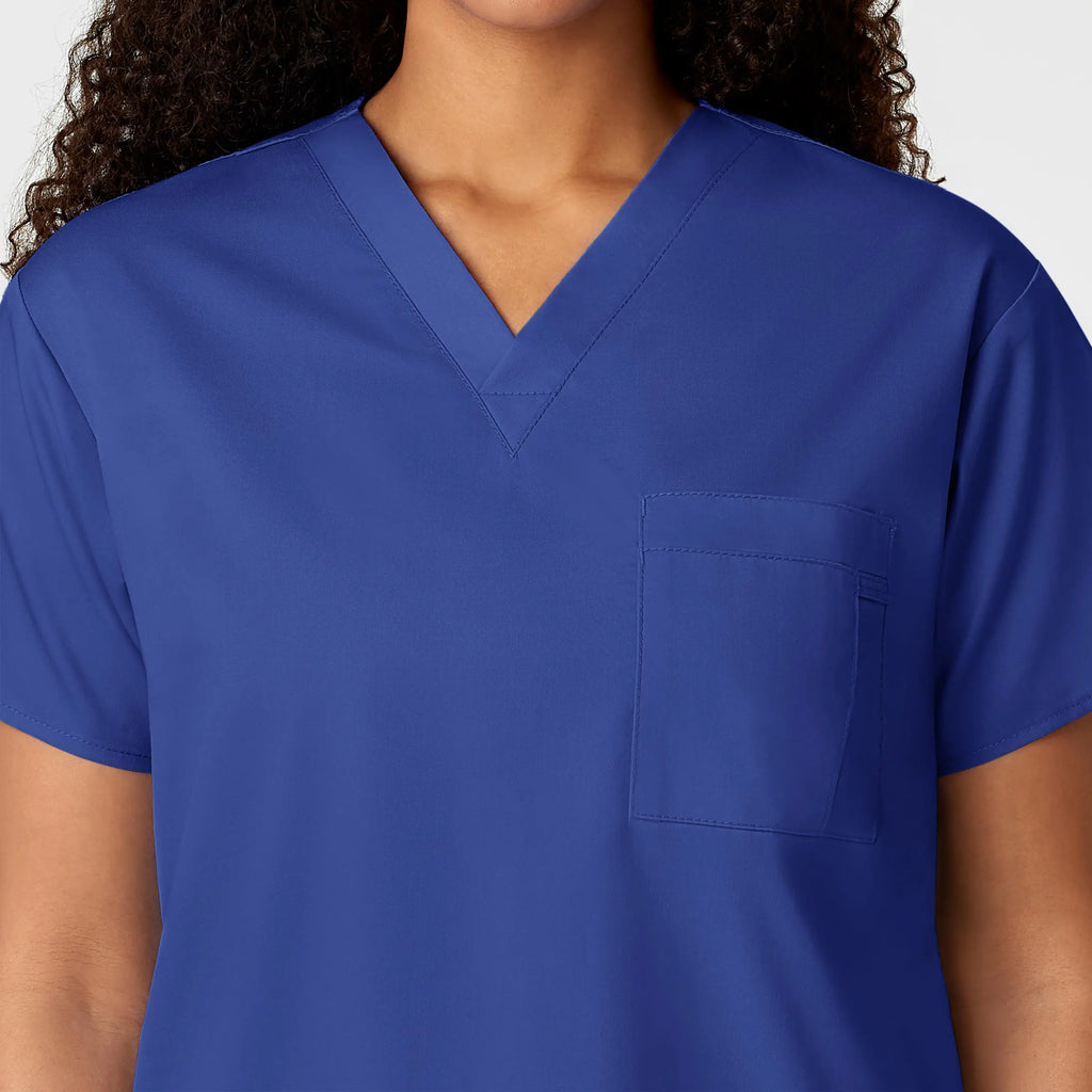 Wink Scrubs Unisex V-Neck Scrub Top Galaxy Blue | scrub-supply.com