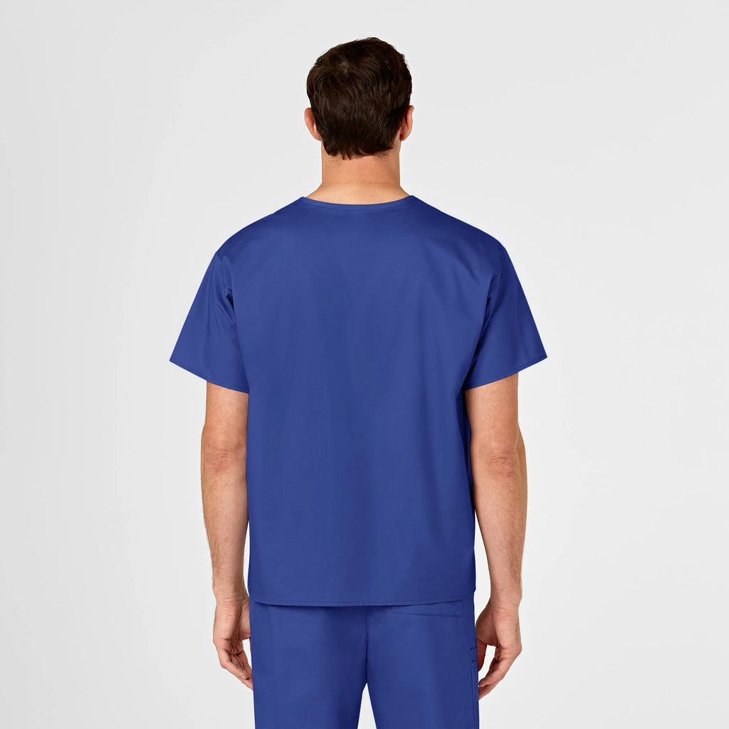 Wink Scrubs Unisex V-Neck Scrub Top Galaxy Blue | scrub-supply.com