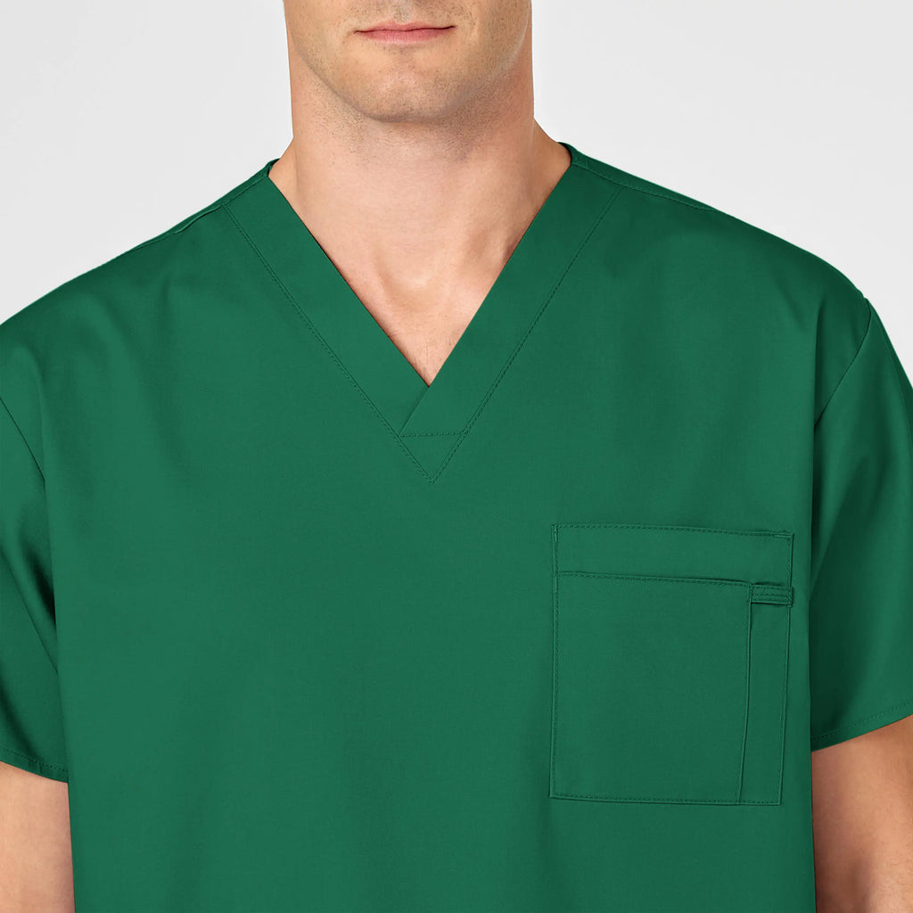 Wink Scrubs Unisex V-Neck Scrub Top Hunter | scrub-supply.com