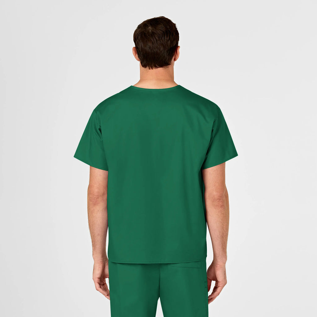 Wink Scrubs Unisex V-Neck Scrub Top Hunter | scrub-supply.com