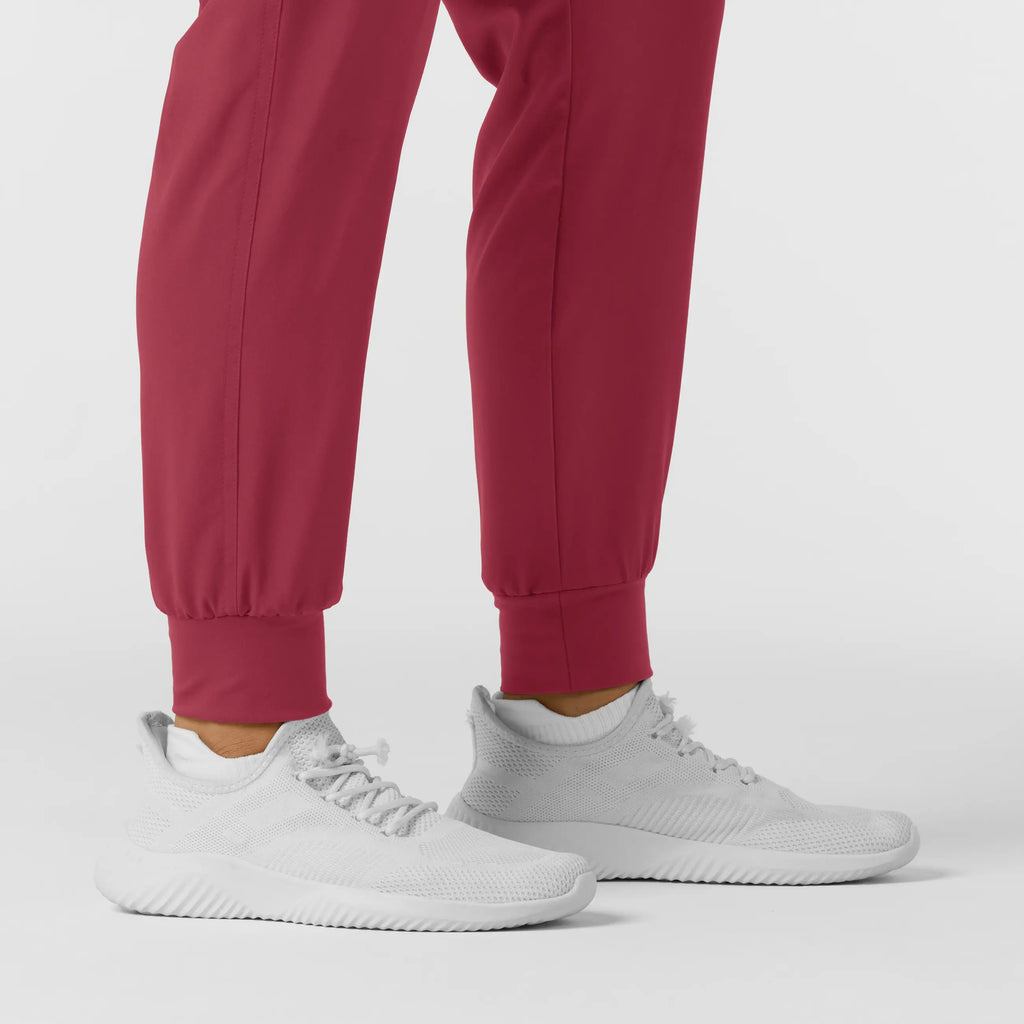 Wink Scrubs Women's Cargo Jogger Scrub Jumpsuit Ruby | scrub-supply.com
